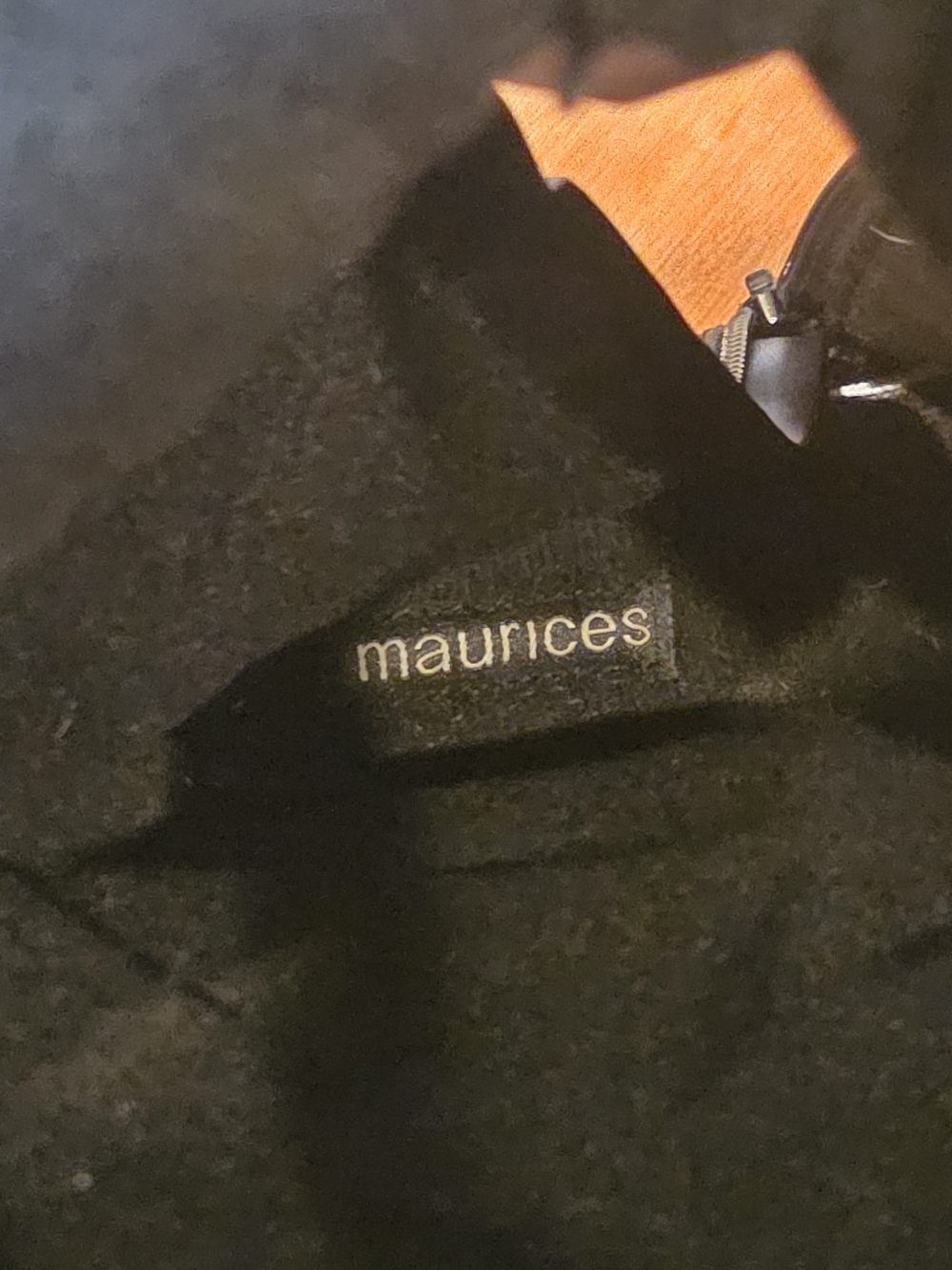 Maurices Claudia Womens Black Wide Calf Faux Suede Block Heel Tall Boots Sz 9 - Picture 9 of 10